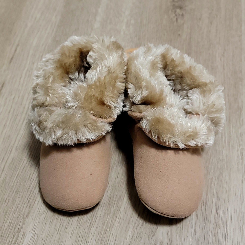 Surprize by Stride Rite NWT Infant Charlie Boots Tan 12-18 Months